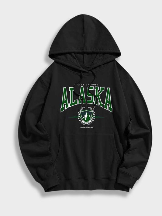 Alaska Black Hoodie