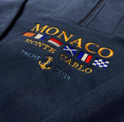 Monaco Pullover med dragkedja!