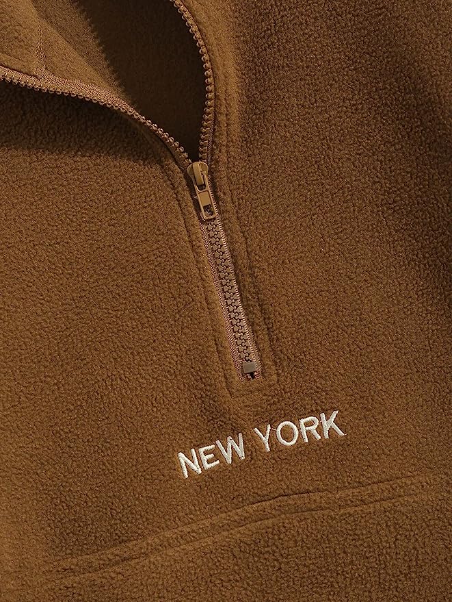 Vintage Fleece New York Zipper