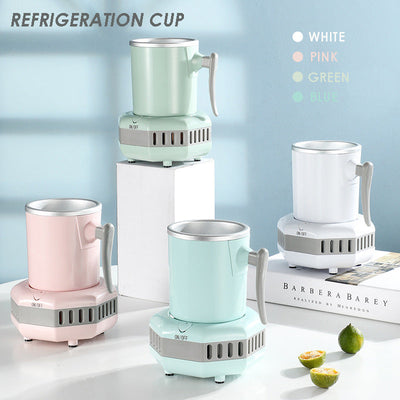 Portable Cooling Refrigeration Cup Electric Summer Drink Cooler Kettle Instant Quick Cooling Cup Fast Cooling Cup Cooler【won't freeze】